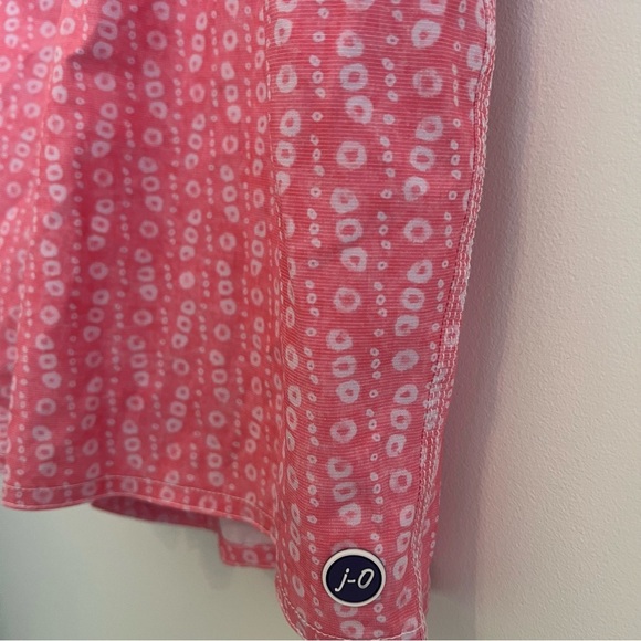 Johnnie-O Marco Swim Trunks 7" Pockets Mesh Lined Azalea Coral Pink Men’s Sz L - Picture 2 of 9